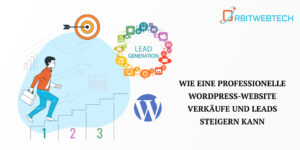 Professionelle WordPress-Website zur Steigerung von Verkäufen und Leads